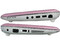 Netbook ASUS Eee PC 1005HA:
Procesador Intel Atom N270 (1.60 GHz),
Memoria de 1GB DDR II, Almacenamiento Interno 160GB,
Pantalla de 10.1 LED