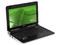 Netbook Acer Aspire One:
Procesador Intel Atom N270 (1.60 GHz),
Memoria de 1GB DDR II,  Almacenamiento Interno 160GB,
Pantalla de 10.1