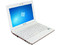 Netbook  Samsung Mini NP-N150-JP04MX:
Procesador Intel Atom N450 (1.66 GHz),
Memoria de 1GB DDR 2, DD 250GB,
Pantalla LED de 10.1
