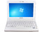 Netbook  Samsung Mini NP-N150-JP04MX:
Procesador Intel Atom N450 (1.66 GHz),
Memoria de 1GB DDR 2, DD 250GB,
Pantalla LED de 10.1