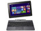 Tablet 2 en 1  Asus Transformer Book:  Procesador Intel Intel Atom Z3740 (1.33 GHz),
 Memoria de 2 GB DDR3,
Almacenamiento Interno de 32 GB,
 Video Intel HD Graphics,
 Pantalla LED IPS de 10.1