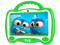 Tablet TJD Kids: 
Procesador Quad Core (hasta 1.3 GHz),
Memoria RAM de 1GB, Almacenamiento de 16GB,
Pantalla LED Multi Touch de 7