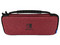 Funda Rigída Compacta Hori NSW-812U Para Nintendo Switch y Nintendo Switch OLED, Color Rojo.