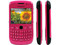 Smartphone BlackBerry Curve 8520 con teclado QWERTY, Cámara de 2 MP y Chat móvil. Color Hot Pink. Región 4