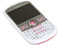 Celular LG C305 con teclado Qwerty, cámara de 2 MP y conexión WiFi para que estés al día con las redes sociales, radio FM. Región 4. Color Blanco con Rosa.