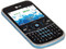 Celular LG GW300 con teclado Qwerty, cámara de 2 MP, radio FM, Bluetooth. Región 4. Color Gris con Azul