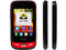 Celular LG T565 con Pantalla Touch, cámara de 3.2 MP, conexion Wi-Fi. Color Negro con Rojo. Región 4. 