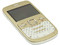 Celular Nokia C3 con teclado QWERTY, cámara de 2 MP y conexión Wi-Fi. Color Dorado. Región 4