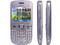 Celular Nokia C3 con teclado QWERTY, cámara de 2 MP y conexión Wi-Fi. Color Lila. Región 4