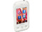 Celular Samsung C3300 con pantalla Touch, Cámara de 1.3MP y Radio FM. Color Blanco. Region 4