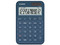 Calculadora de Bolsillo Casio MS-20YC-NY-W-MP, 12 Dígitos, Panel Solar. Color Azul Marino.
