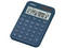 Calculadora de Bolsillo Casio MS-20YC-NY-W-MP, 12 Dígitos, Panel Solar. Color Azul Marino.