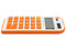 Calculadora de Mano Qian QYD-164EC-01, 8 Dígitos, Teclas de Plástico, Batería Solar. Color Blanco y Naranja.
