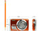 Cámara Fotográfica Digital Benq S1420, 14MP. Color Naranja 