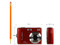 Cámara Fotográfica Digital HP CB350, 12MP. Color Roja