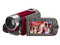 Cámara de Video Canon FS200 Roja, Zoom Avanzado de 41x, graba en Memorias SDHC