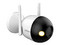 Cámara IP Tipo bala Dahua DH-F2C-LED de 2MP (1920 x 1080), Lente de 2.8mm, Luz Blanca hasta 30m, IP67, Color Blanco.