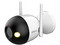 Cámara de vigilancia IP tipo bala Dahua F2C-PV de 2MP (1920 x 1080), Lente de 2.8mm, Luz dual hasta 30m, Wi-Fi, IP67. Color Blanco. Soporta  MicroSD hasta 256GB (No incluye memoria).