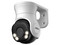 Cámara PTZ Tipo Domo Dahua DH-HAC-PT1239AN-A-LED de 2MP, Lente de 2.8mm, Luz Blanca hasta 40, Micrófono Integrado, IP66, Color Blanco.