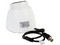Cámara de vigilancia tipo domo Dahua HDW1239TL-A-LED de 2MP con lente fijo de 2.8mm.