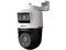 Cámara PT Dual Tipo Domo Dahua DH-IPC-PTS2249B-E2-S-PV-PRO de 2MP (1920 x 1080), Lente de 3.6mm, Luz Calida hasta 30m, IP66, Color Blanco.