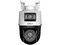 Cámara PT Dual Tipo Domo Dahua DH-IPC-PTS2249B-E2-S-PV-PRO de 2MP (1920 x 1080), Lente de 3.6mm, Luz Calida hasta 30m, IP66, Color Blanco.