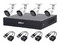 Kit de Videovigilancia Dahua DH-KIT/XVR1B04-I/T/4-B2A21N-U-0280B/Balun, Incluye DVR XVR1B04-I/T de 4 Canales BNC, 4 Cámaras B2A21N-U-0280B 2MP, Full HD (1920 x 1080), 4 Pares de Transceptores, (No Incluye Disco Duro).
