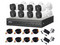 Kit de Videovigilancia DAHUA KITXVR1B08- I+8-B1A21, DVR  de 8 Canales, 2 MP, H.265+. Incluye 8 Cámaras B1A21 con Accesorios Incluidos.