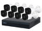 Kit de Videovigilancia Dahua DH-KIT/XVR1B08-I/8-B2A21N-U-0360B, Incluye Grabador XVR1B08-I, 8 Cámaras B2A21N-U de 2MP, Color Blanco.