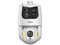 Cámara IP PTZ Dahua X-Spans DH-SDT6E432-8P-MB-A-PV1 de 8MP + 4MP (4096 x 1860 y 2560 x 1440), Lente Principal de 2.8mm, IR de Hasta 250m, IP66, IK10, Ranura para Tarjeta MicroSD. Color Blanco.