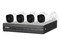 Kit de seguridad Dahua con DVR Penta-híbrido y 4 cámaras tipo bullet de 5MP, IR hasta 20m, no incluye disco duro.