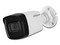 Cámara Tipo Bala Dahua HAC-HFW1500TL-28 de 5 MP, Lente fijo de 2.8mm, IR 40 m, CVI, CVBS, AHD, TVI, Carcasa de metal y plástico IP67.