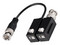 Transceptores Pasivos Dahua PFM800B-4K, hasta 4K, HDCVI/AHD/TVI/CVBS, Color Negro. Paquete con 2 piezas.