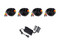 Kit de seguridad Dahua XVR1A044B2A11 con 1 DVR de 4 canales, 4 cámaras Dahua Cooper B1A11, 4 rollos de cable siamés, 1 fuente de poder. (No Incluye Disco Duro).