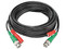 Cable Coaxial Armado Epcom DIY-10M-HD con Conector BNC (Video) y Alimentación, 10 m. Color Negro.