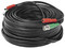 Cable Coaxial Armado con Conector BNC EPCOM DIY-30M-HD para Video y Alimentación de 30 mts, Optimizado para Cámaras 4K, Uso en Interior, Color Negro.