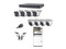 Kit Epcom KEVTX8T4BW/4EW, DVR de 8 Canales, 4 MP, H.265+. Incluye 4 Cámaras tipo Bala y 4 Cámaras tipo domo con Accesorios Incluidos.