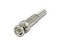 Conector BNC macho de 75 Ohm, con base de resorte para montar a presión.