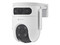 Cámara Dual IP Ezviz CS-C9C de 10MP 2K (5MP + 5MP), IR de Hasta 40m, WI-Fi, IP65, Ranura para MicroSD. Color Blanco.