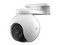 Cámara IP PTZ EZVIZ CS-H8 2K, 3 MP, Lente 2.8mm, Visión Nocturna a Color, Cobertura 360, MicroSD hasta 512GB, Wi-Fi.