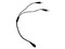 Cable distribuidor Enson ENS-DC12 de 1 a 2 canales, ideal para CCTV.