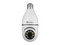 Cámara WiFi Getttech Tipo Bombilla, 2 MP, Color Blanca. Resolución Full HD 1920 x 1080 píxeles, Visión Nocturna, Ángulo de Rotación 355, Compatible con Android e iOS. Con Micrófono y Altavoces Incorporados.