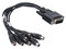 Adaptador de 7 entradas de Audio para DVRs Epcom y Hikvision.