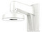 Montaje de Pared Hikvision DS-1273ZJ-130 para Cámaras tipo Domo. Color Blanco