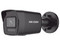Cámara Tipo Bala Hikvision DS-2CD1043G2-LIU(F) de 4MP, micrófono integrado, IR hasta 30m, IP67, PoE. Color Negro.
