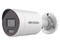 Cámara IP  Tipo Bala Hikvision DS-2CD2023G2-LI2U de 2MP (1920 x 1080), Lente de 2.8mm, IR hasta 40m, IP67, Micrófono Integrado, Color Blanco.