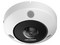 Cámara de Vigilancia Tipo Ojo de Pez Hikvision DS-2CD6365G1-IVS de 6MP, Lente de 1,16 mm, IR de 15mm, IP67, Micrófono Integrado, Color Blanco.