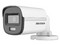 Cámara de Vigilancia tipo Bala Hikvision TURBOHD DS-2CE10DF0T-LFS de 2MP (1920 x 1080), Lente de 2.8mm, Luz Blanca e IR hasta 20m, Micrófono Integrado, IP67.