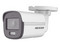 Cámara de Vigilancia tipo Bala Hikvision TURBOHD DS-2CE10DF0T-LFS de 2MP (1920 x 1080), Lente de 2.8mm, Luz Blanca e IR hasta 20m, Micrófono Integrado, IP67.