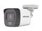 Cámara de vigilancia Hikvision DS-2CE16D0T-LFS, Tipo Bala de 2MP, Lente 2.8mm, IR hasta 30 m, IP67, Micrófono Integrado, Luz blanca 20 m.